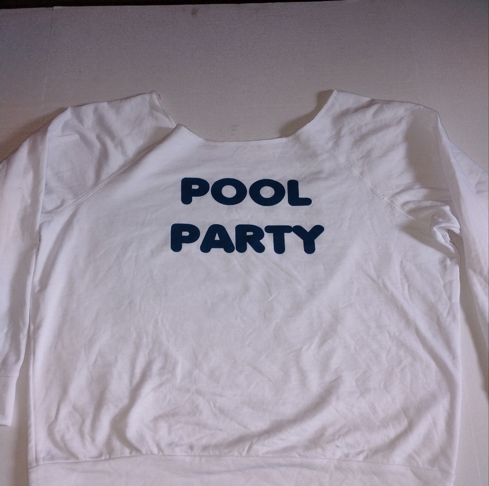 Project Social T White Sweatshirt